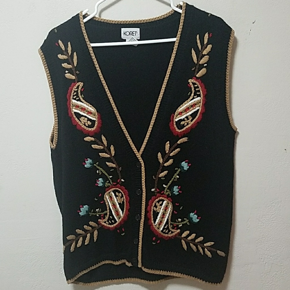 Black vest